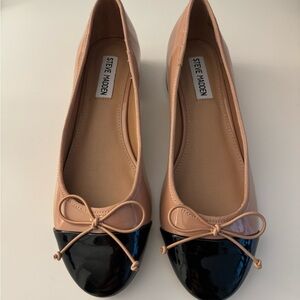 NWT Steve Madden block heel flats